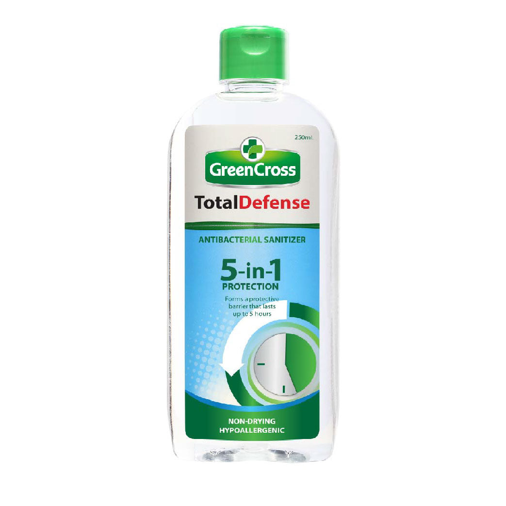 Green Cross Total Defense Antibacterial Hand Sanitizer 250ml