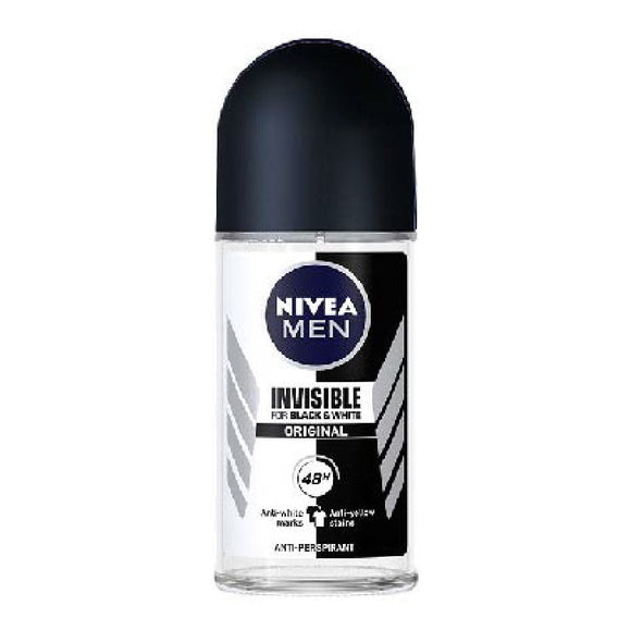 Nivea Men Deodorant Roll On Black & White Original 25ml