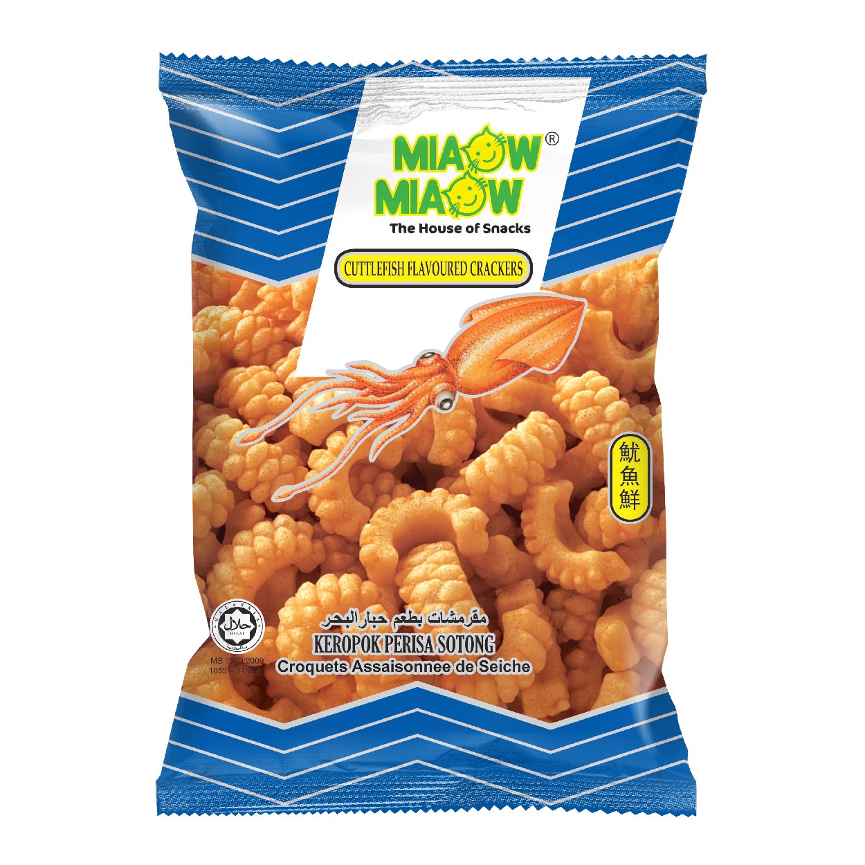 MiaowMiaow Cuttlefish Flavored Cracker 60g