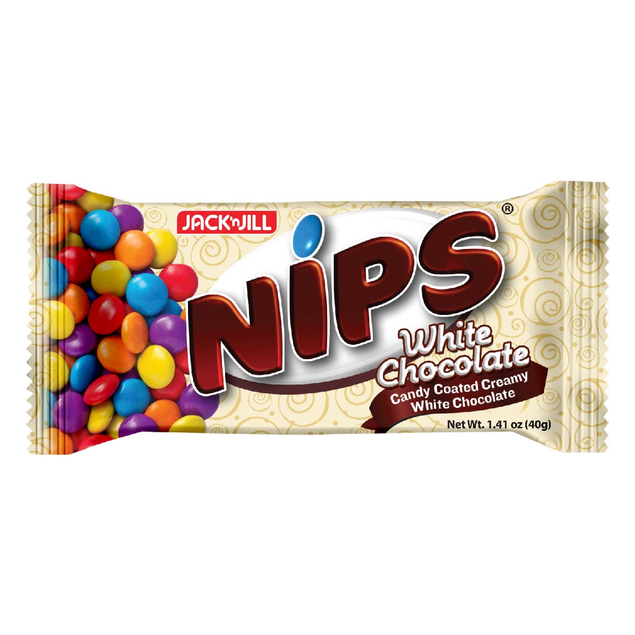 Nips White Chocolate Candy Chocolate 40g