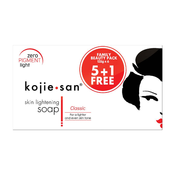 Kojiesan Skin Lightening Classic Soap 135g 5+1 Free