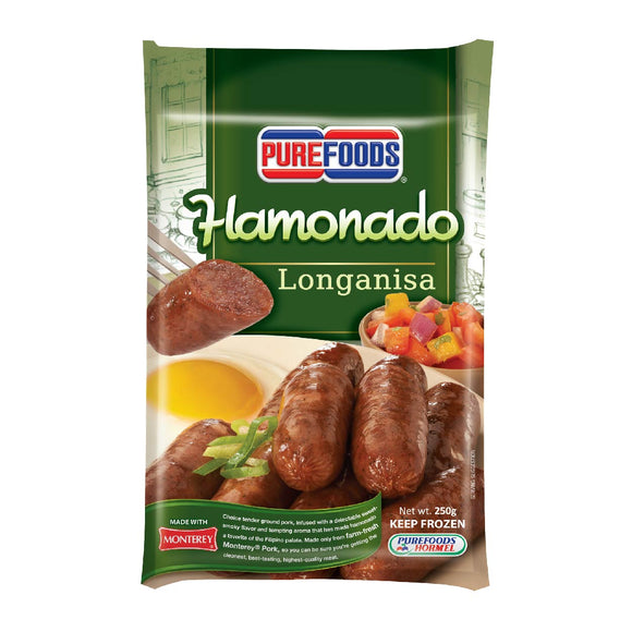 Purefoods Pork Longanisa Hamonado 250g