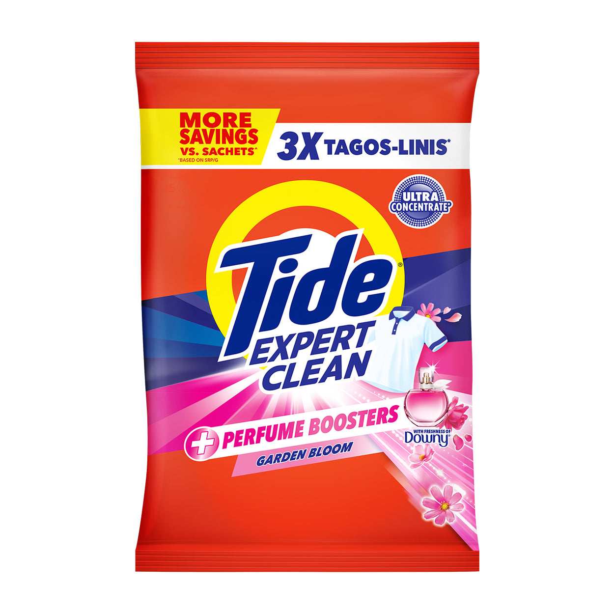 Tide Expert Clean Laundry Powder Garden Bloom 1220g