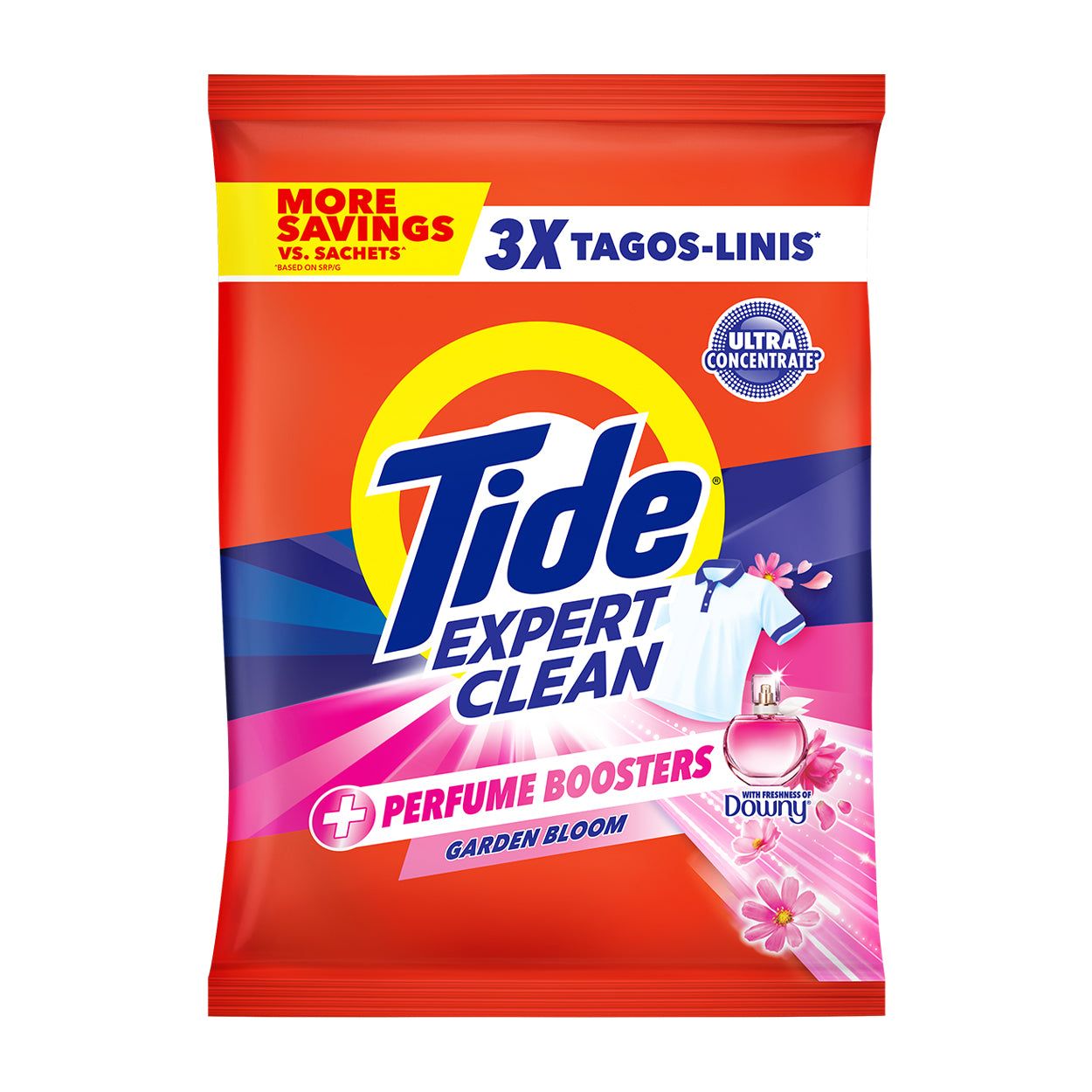 Tide Expert Clean Laundry Powder Garden Bloom 2575g