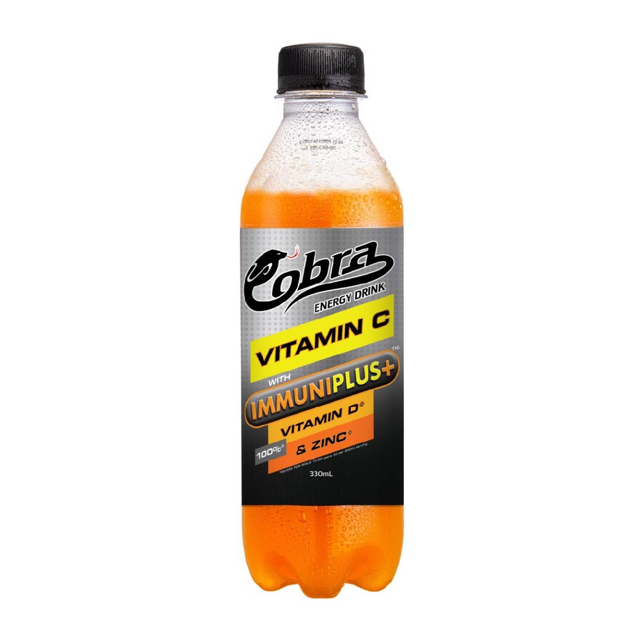 Cobra Vitamin C with Immuniplus+ Energy Drink 330ml