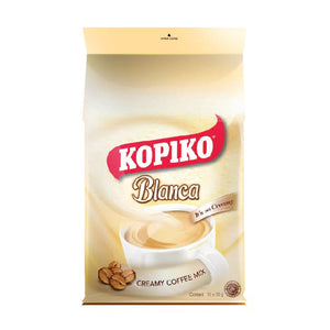 Kopiko Blanca Creamy Coffee Mix Pouch 10x30g