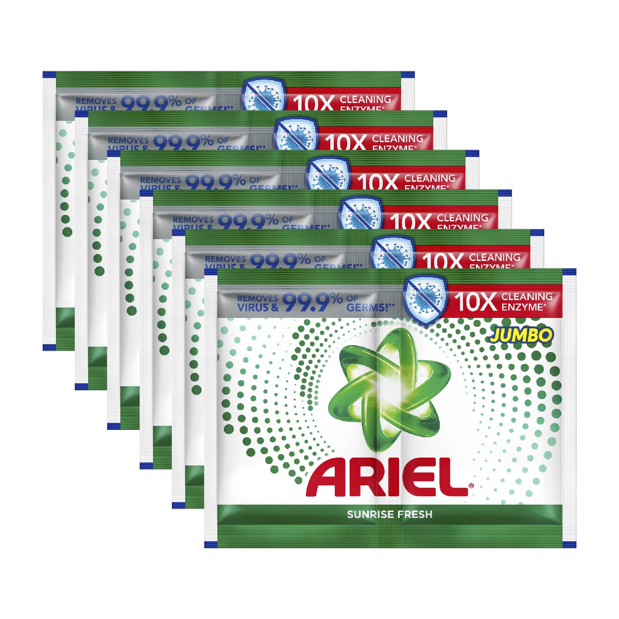 Ariel Laundry Powder Sunrise Fresh 6x66g