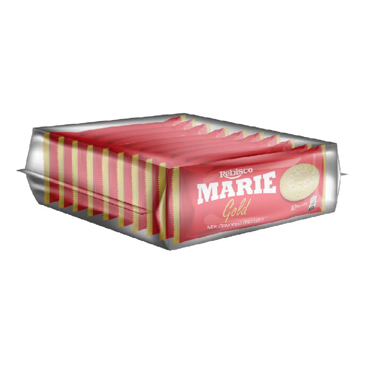 Rebisco Marie Gold Plain Biscuits 10x39g