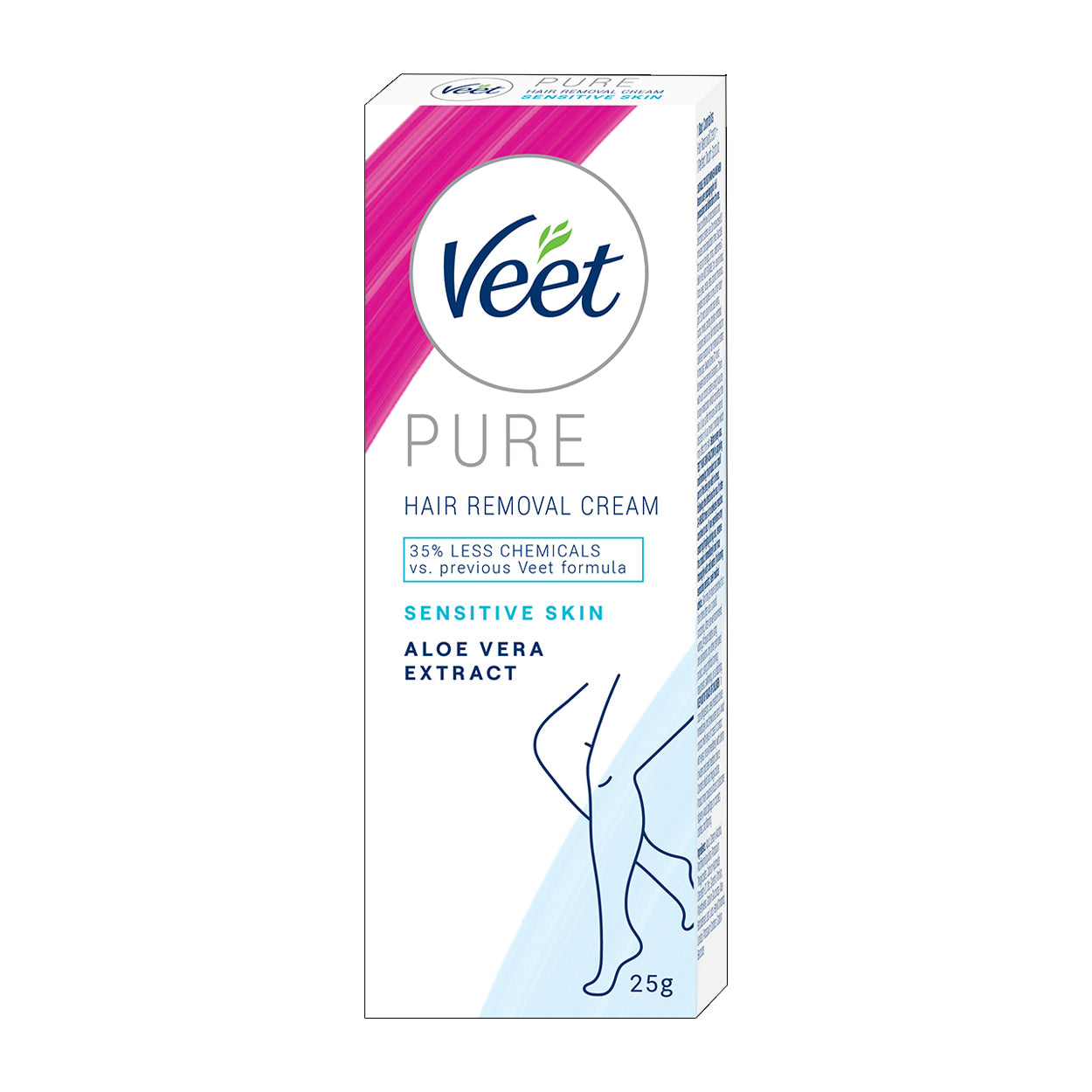Veet Pure Hair Removal Cream Sensitive Skin 25g