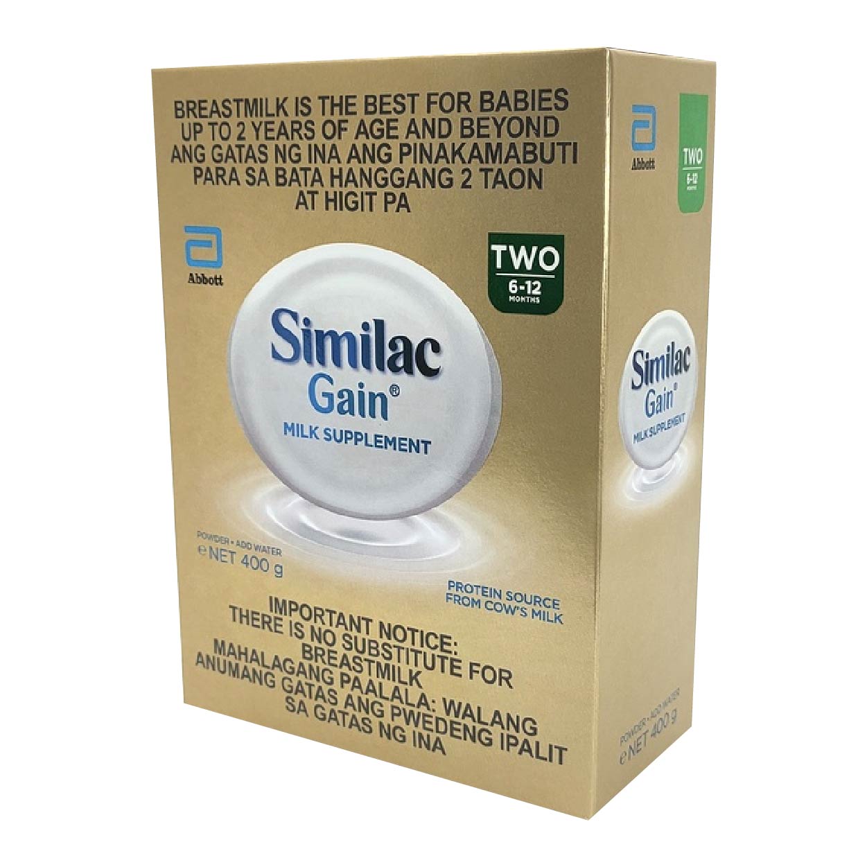 Similac Gain Two Milk Supplement 6-12 months 400g