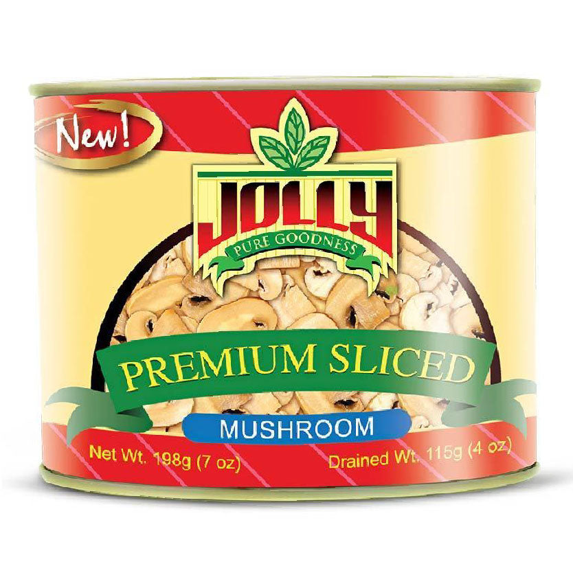 Jolly Premium Sliced Mushrooms 198g
