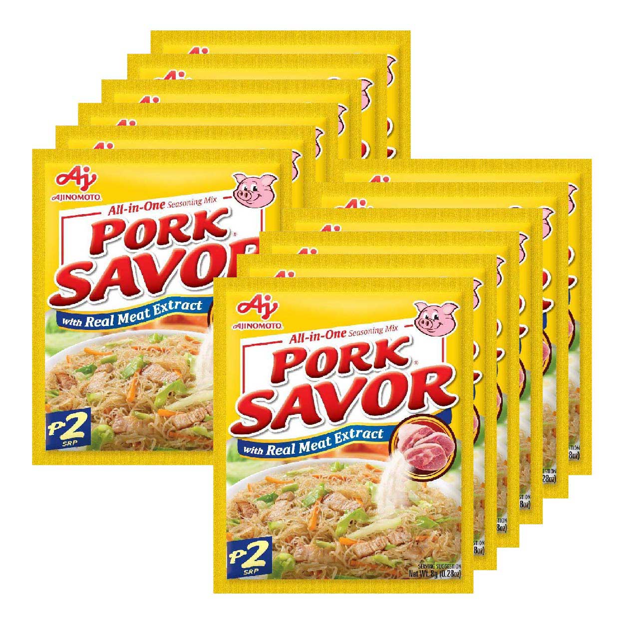 Ajinomoto Pork Savor Seasoning Mix 12x8g