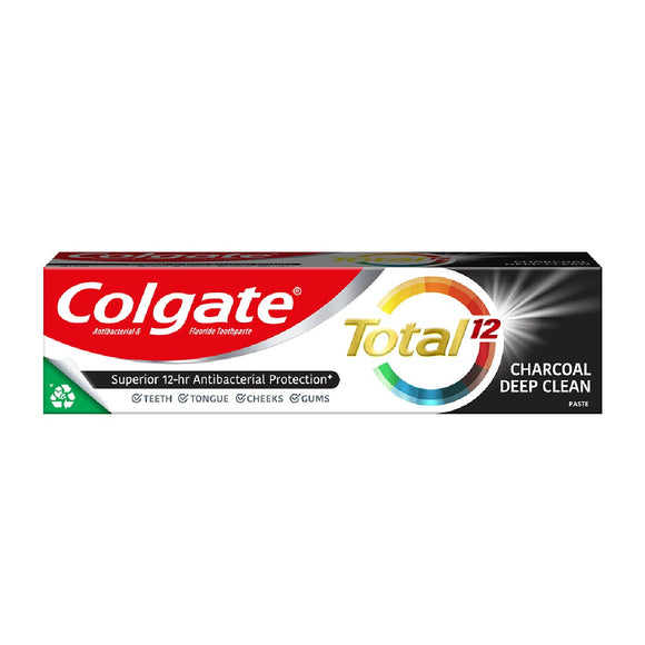 Colgate Total 12 Toothpaste Charcoal Deep Clean 150g