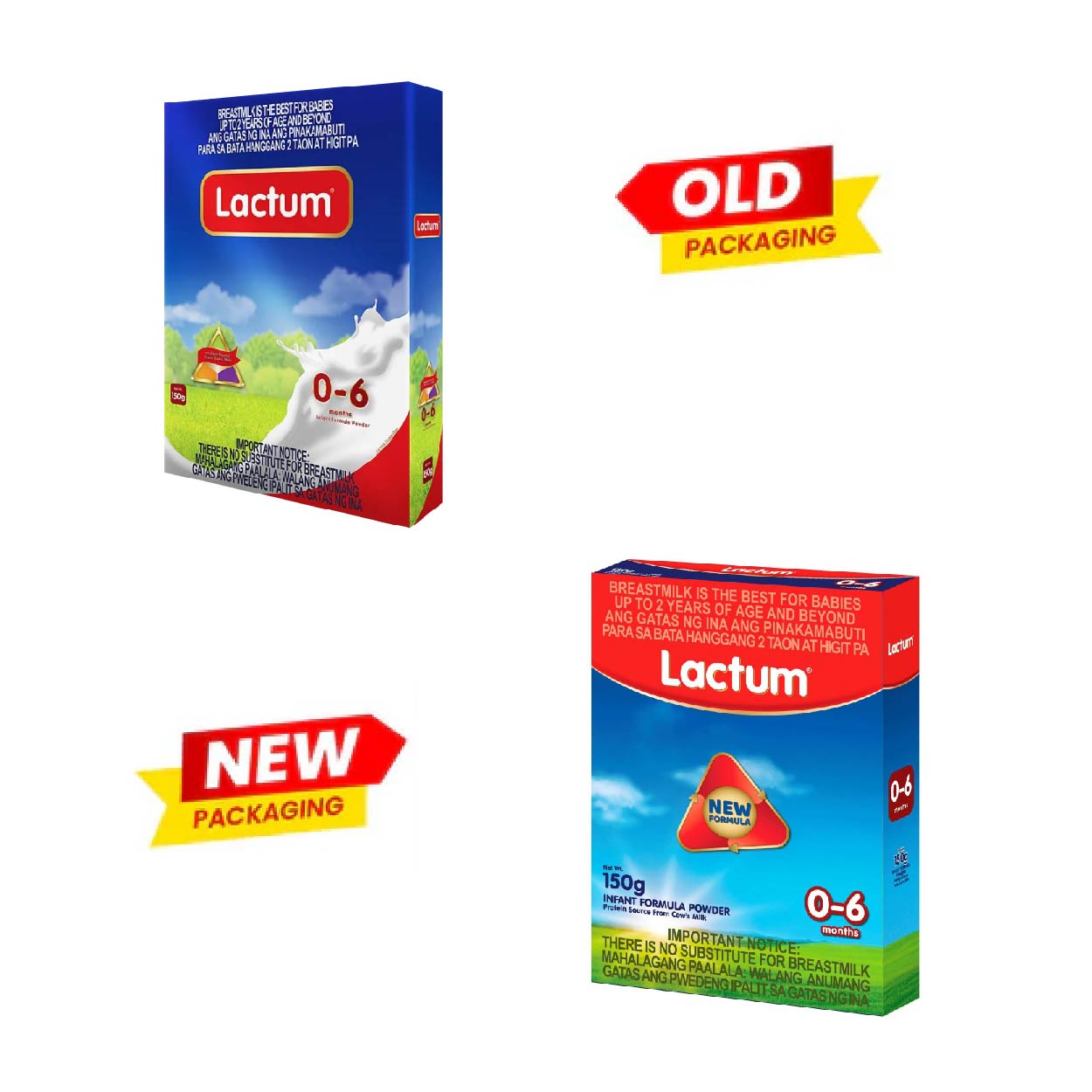Lactum Infant Formula 0-6 months Plain 150g