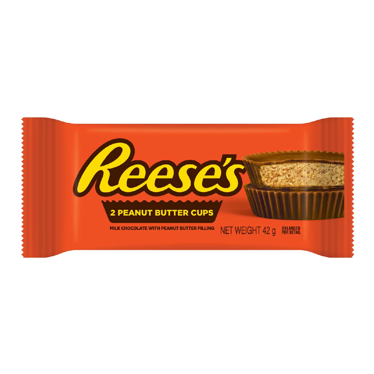 Reese's Milk Chocolate with Peanut Butter Cups 42g