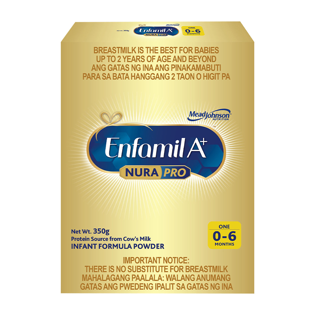 Enfamil A+ NuraPro One Infant Formula Powder 0-6 months 350g