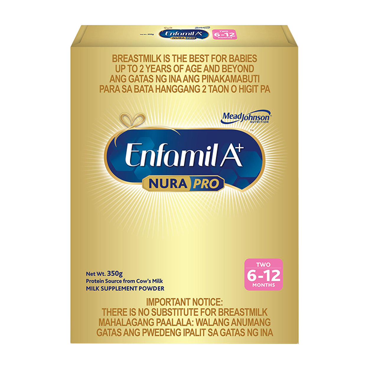 Enfamil A+ NuraPro Two Milk Powder 6-12 months 350g
