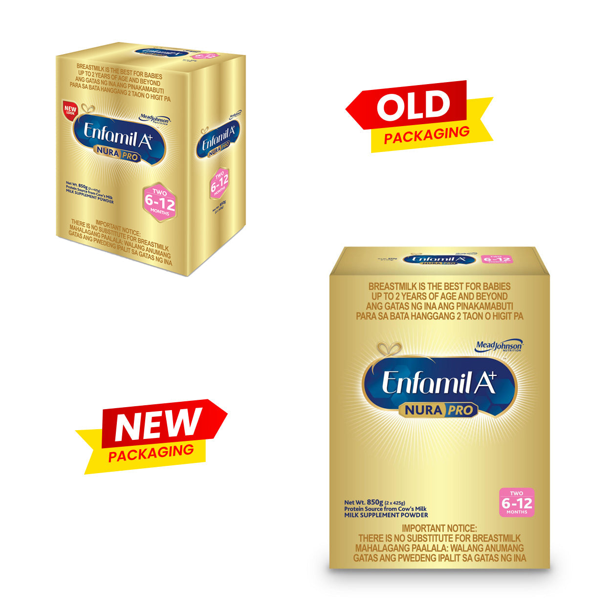 Enfamil A+ NuraPro Two Milk Powder 6-12 months 850g