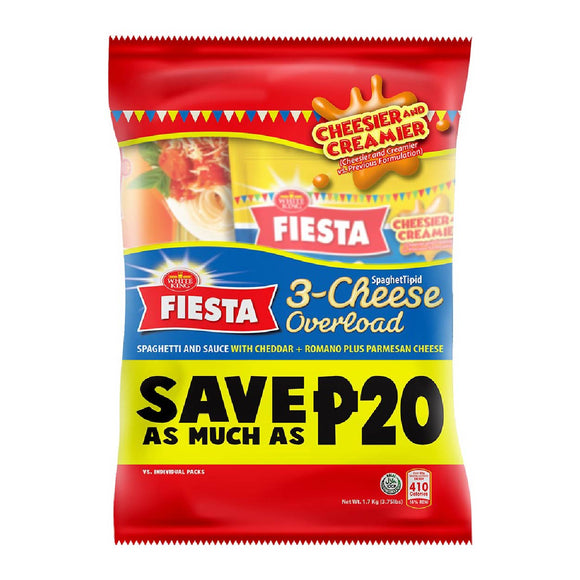 Fiesta Three Cheese Spaghettipid 1.7kg