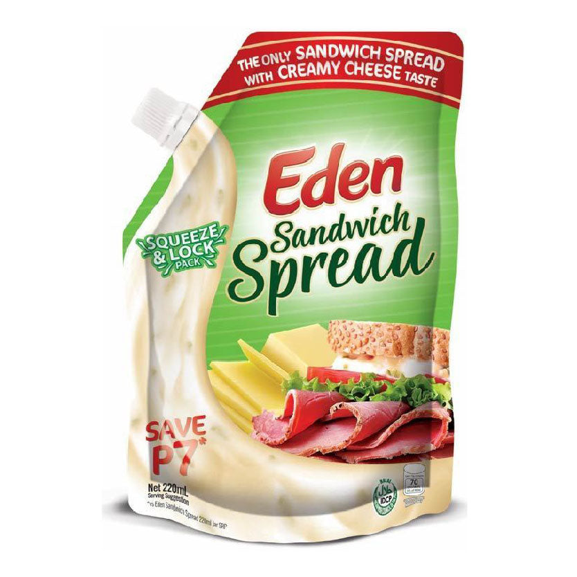 Eden Sandwich Spread Pouch 220ml