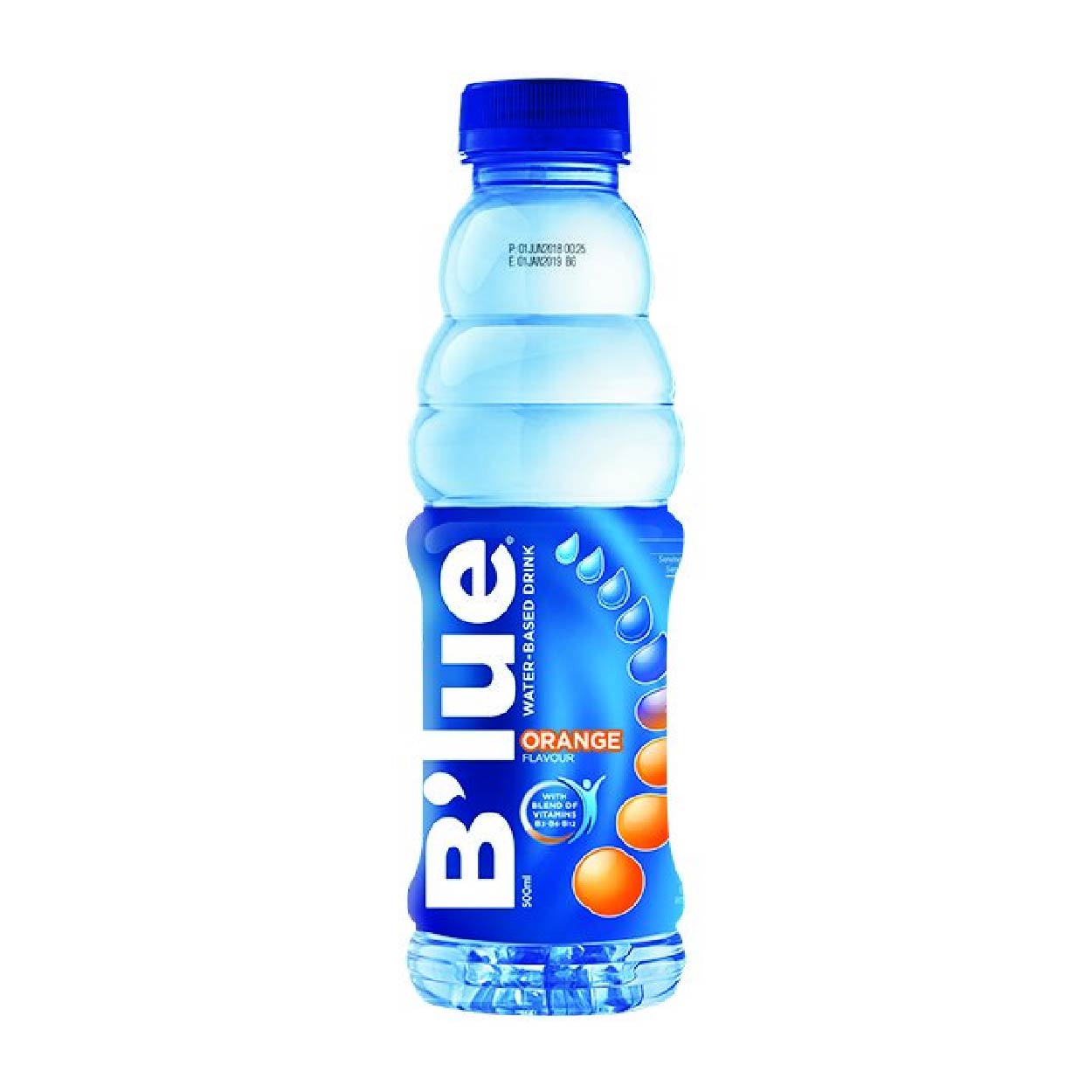 Blue Orange Water-Based Drink 500ml