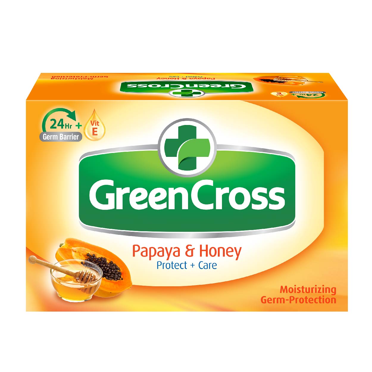 Green Cross Soap Papaya & Honey 125g