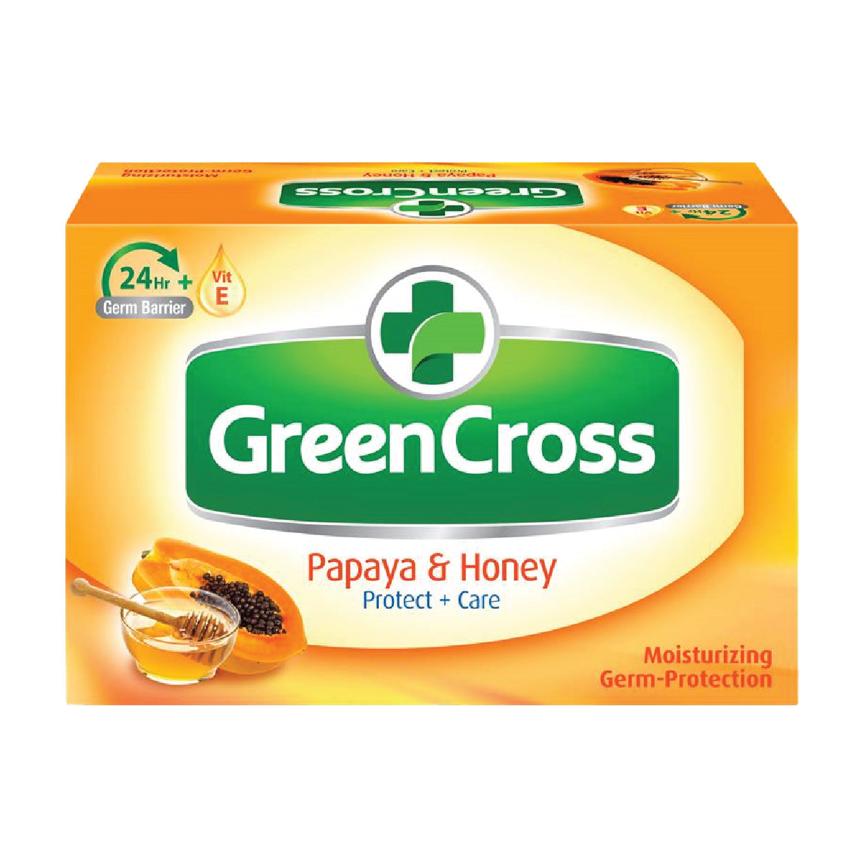 Green Cross Soap Papaya & Honey 85g