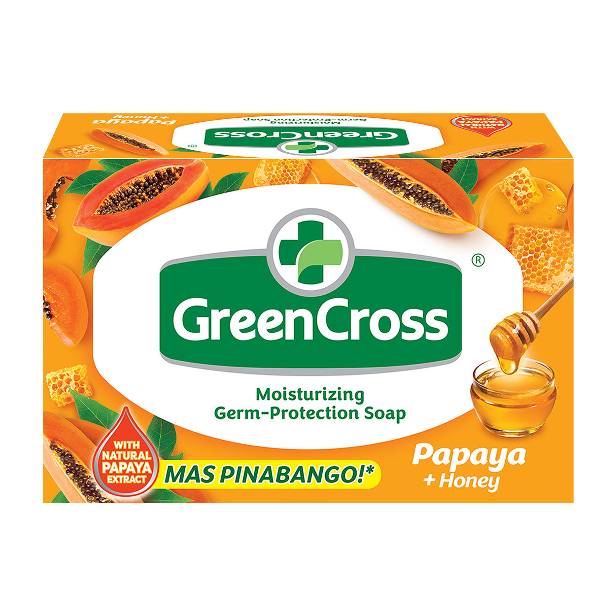 Green Cross Soap Papaya + Honey 85g