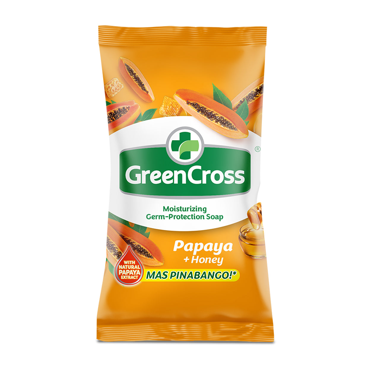 Green Cross Soap Papaya + Honey 55g