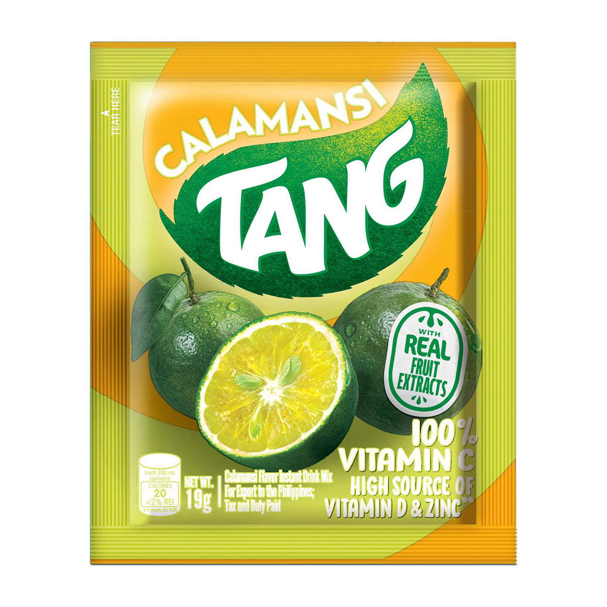 Tang Calamansi Flavor Instant Drink Mix 19g