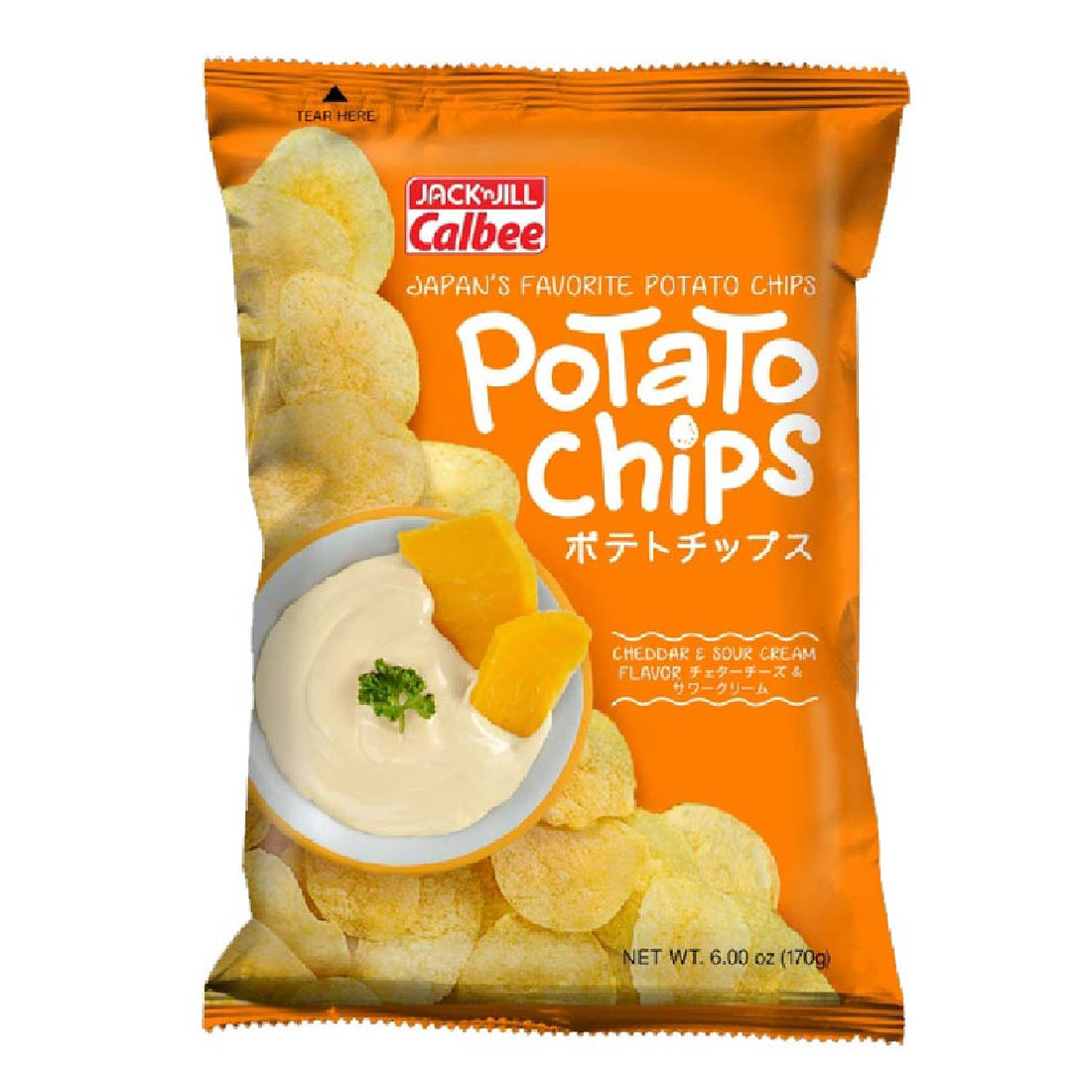 Jack n Jill Calbee Potato Chips Cheddar & Sour Cream 170g – Ever ...