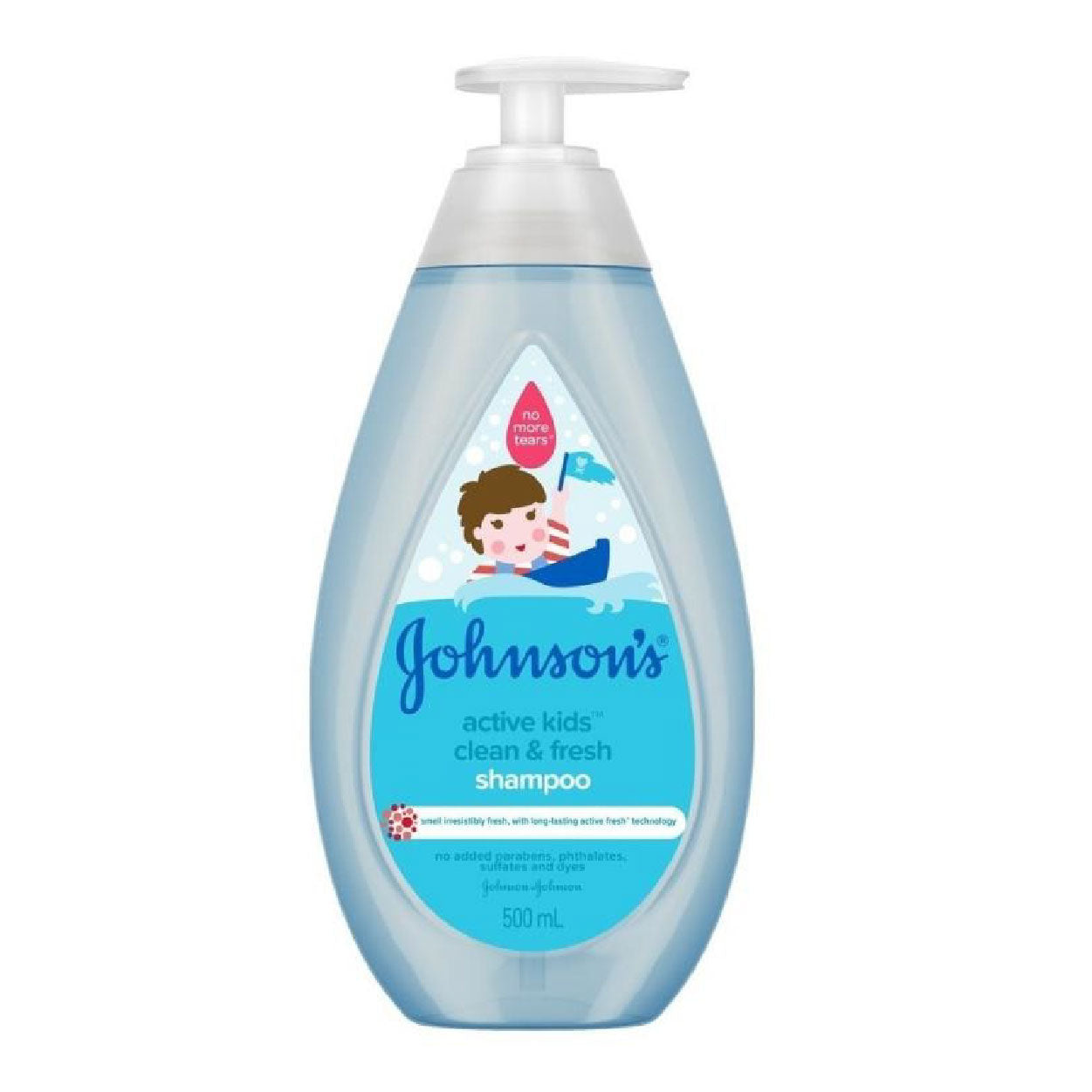 Johnsons Active Kids Shampoo Clean & Fresh 500ml