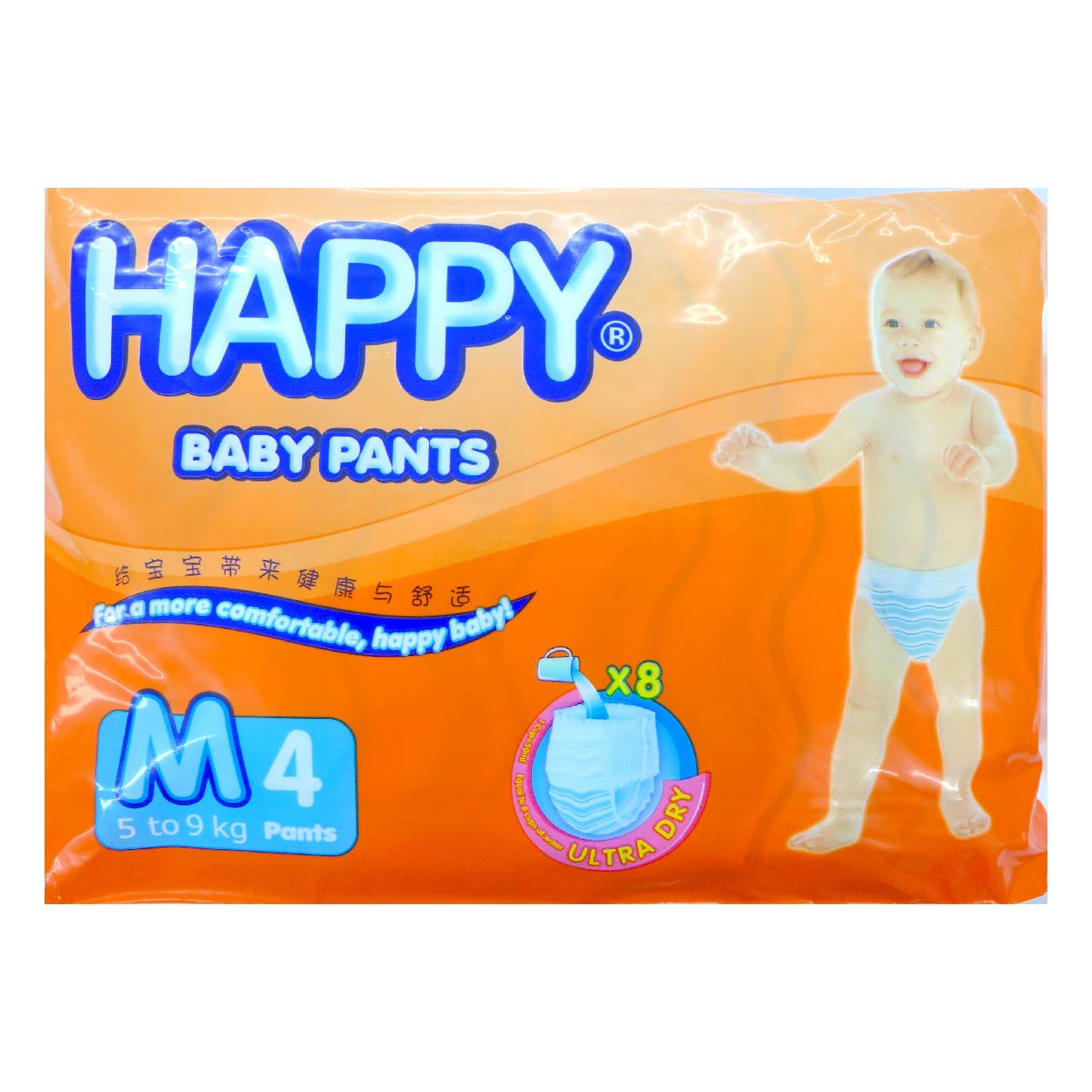 Happy Baby Pants Diaper M 4s