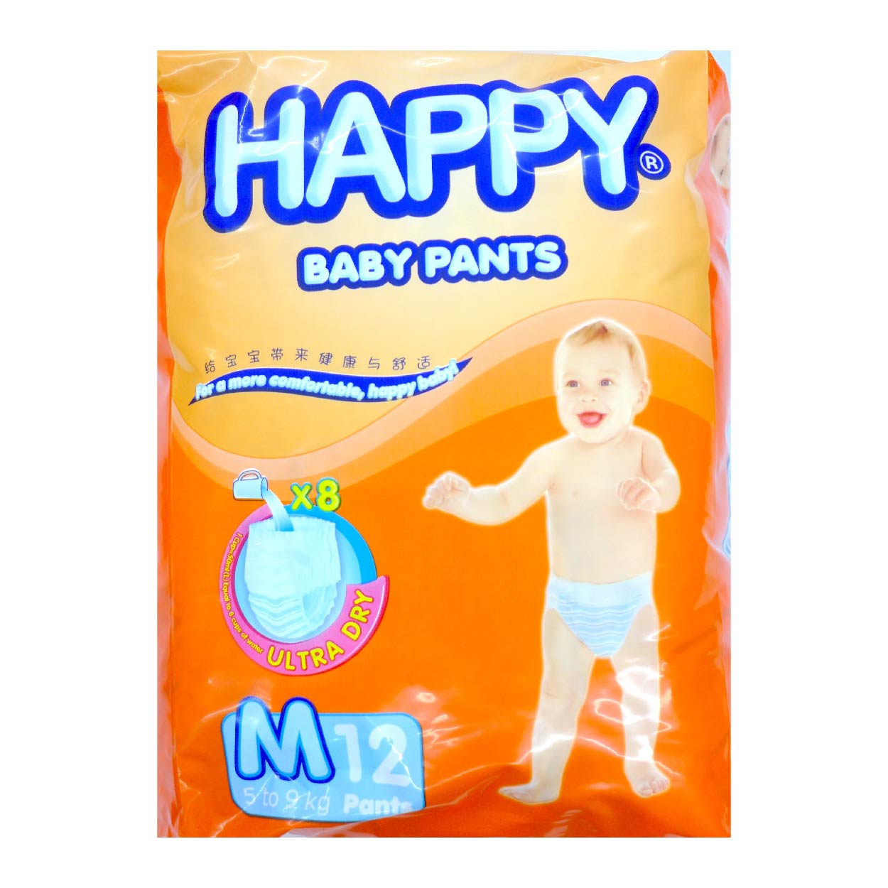 Happy Baby Pants Diaper M 12s