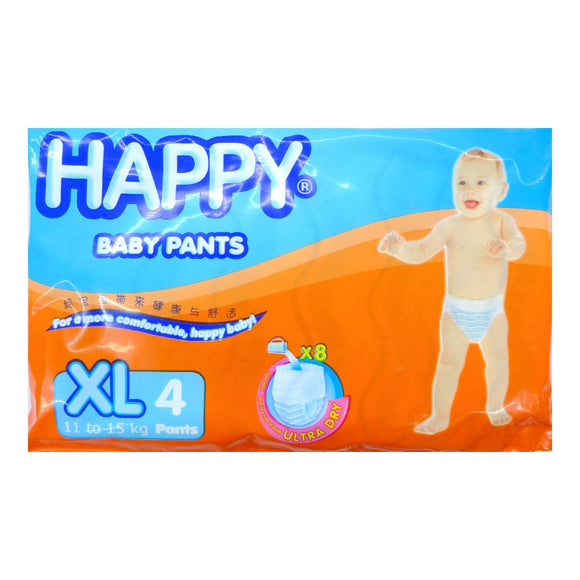 Happy Baby Pants Diaper XL 4s