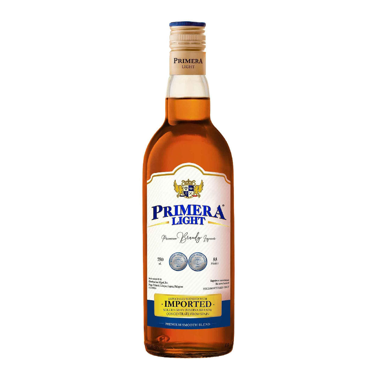 Primera Light Premium Brandy 750ml