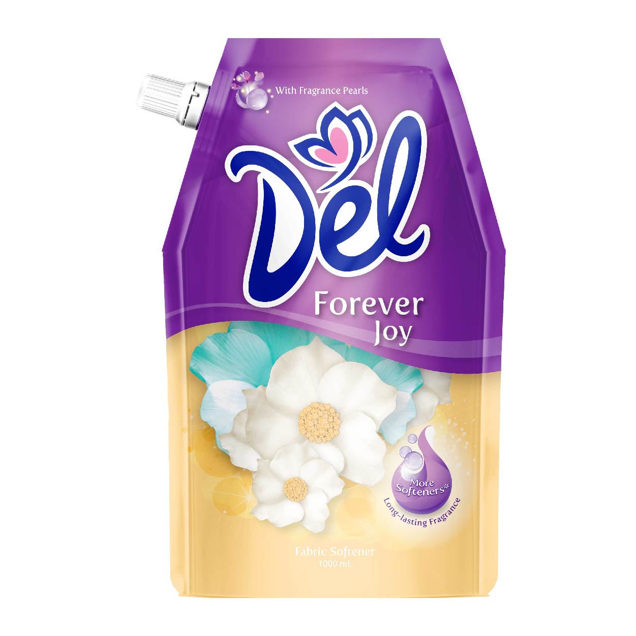 Del Fabric Softener Forever Joy 1L Refill
