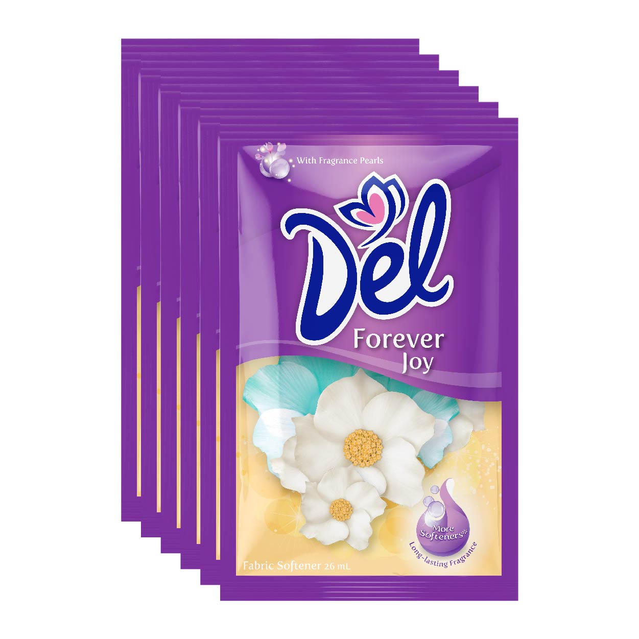 Del Fabric Softener Forever Joy 6x26ml