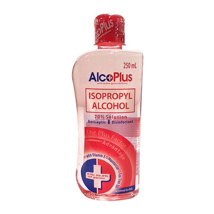 Alco Plus Isopropyl Alcohol 70% 250ml