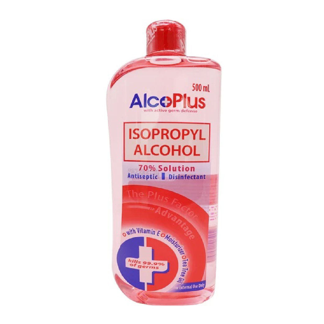Alco Plus Isopropyl Alcohol 70% 500ml