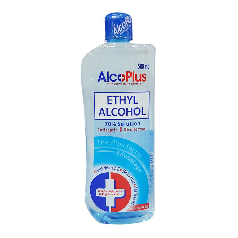 Alco Plus Ethyl Alcohol 70% 500ml