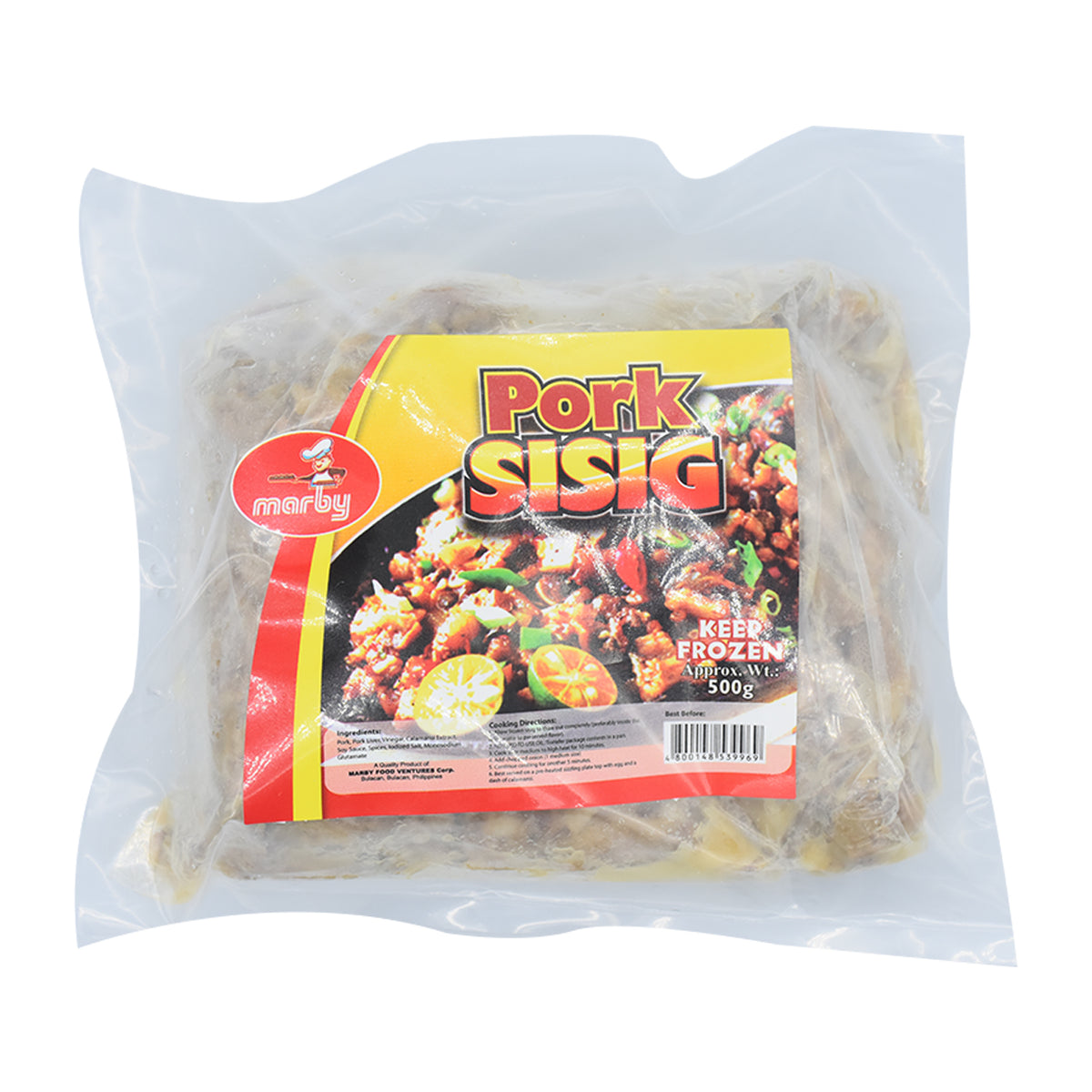 Marby Pork Sisig 500g