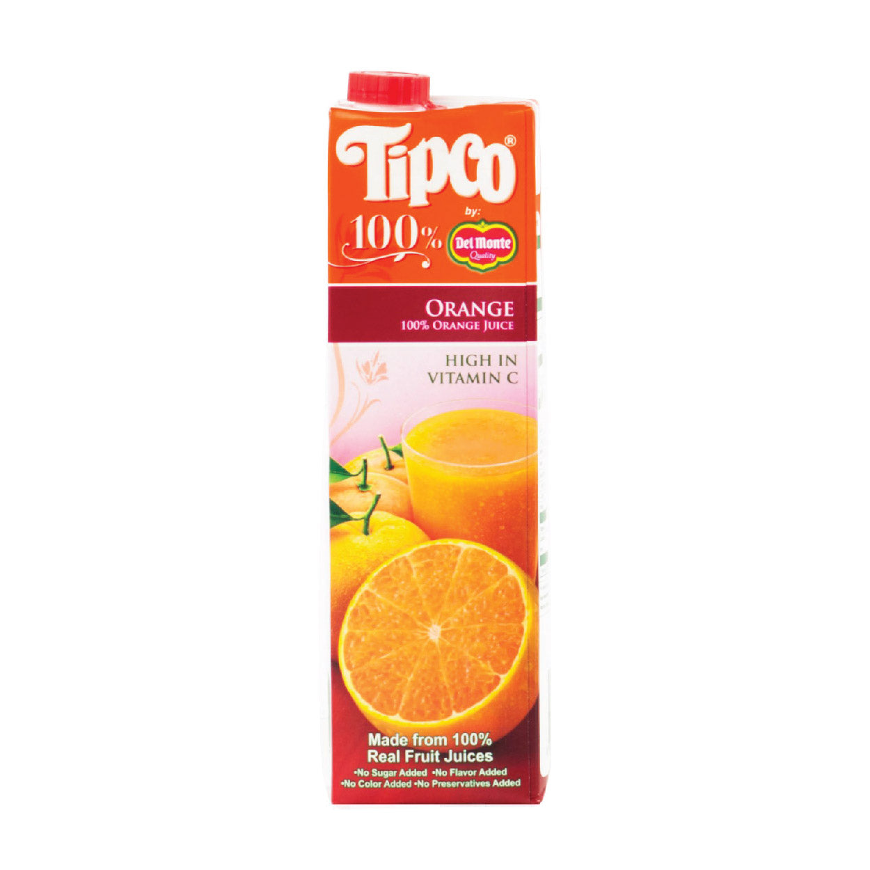 Tipco 100% Orange Fruit Juice 1L