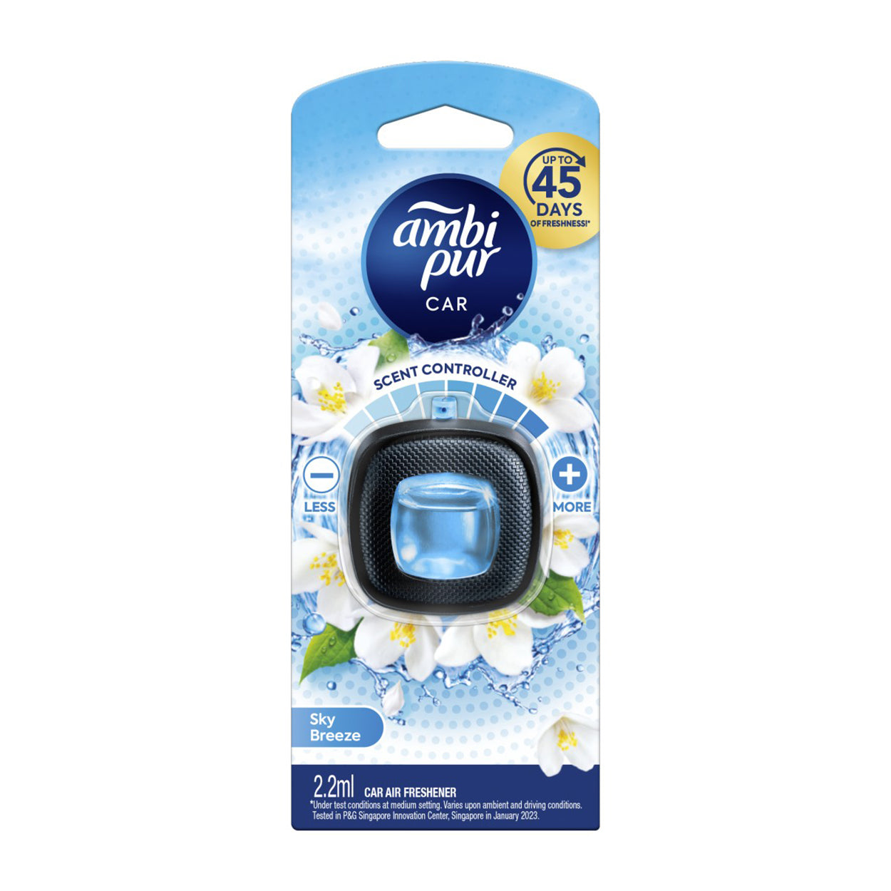 Ambi Pur Car Mini Clip Sky Breeze 2.2ml