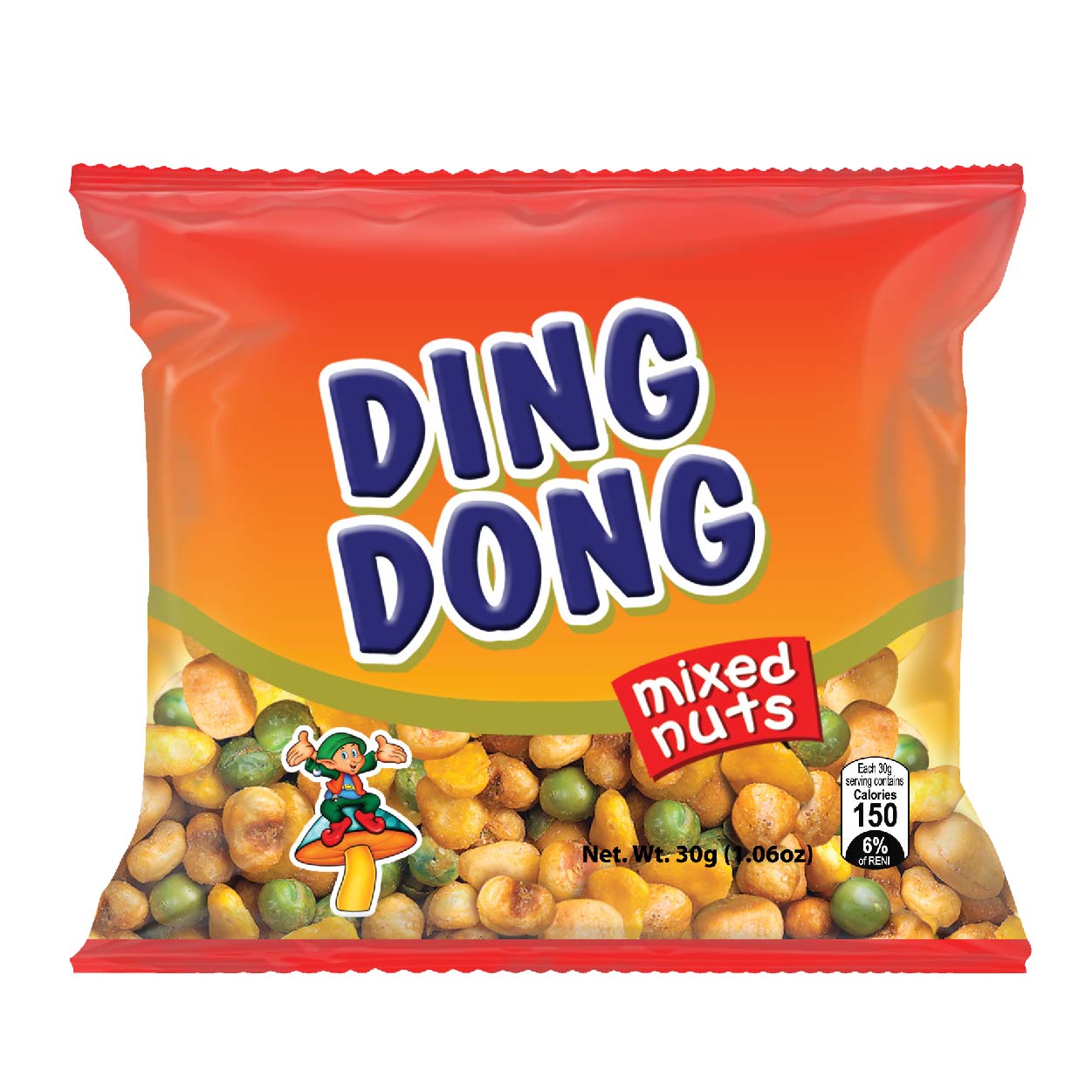 Ding-Dong Mixed Nuts 30g