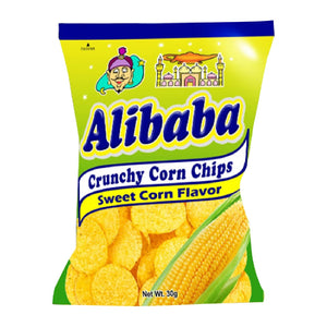 Alibaba Crunchy Corn Chips Sweet Corn Flavor 30g