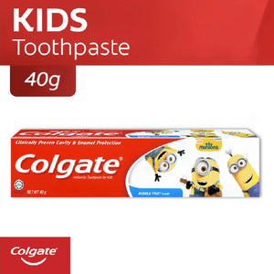 Colgate Toothpaste Kids Minions Bubble Fruit Flavor 40g