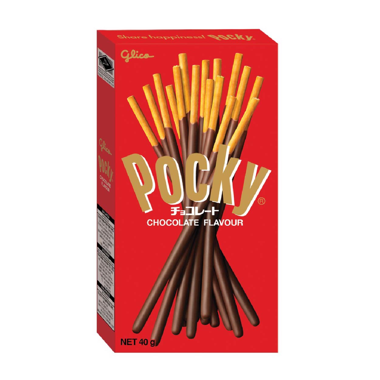 Glico Pocky Chocolate Biscuit Sticks 40g