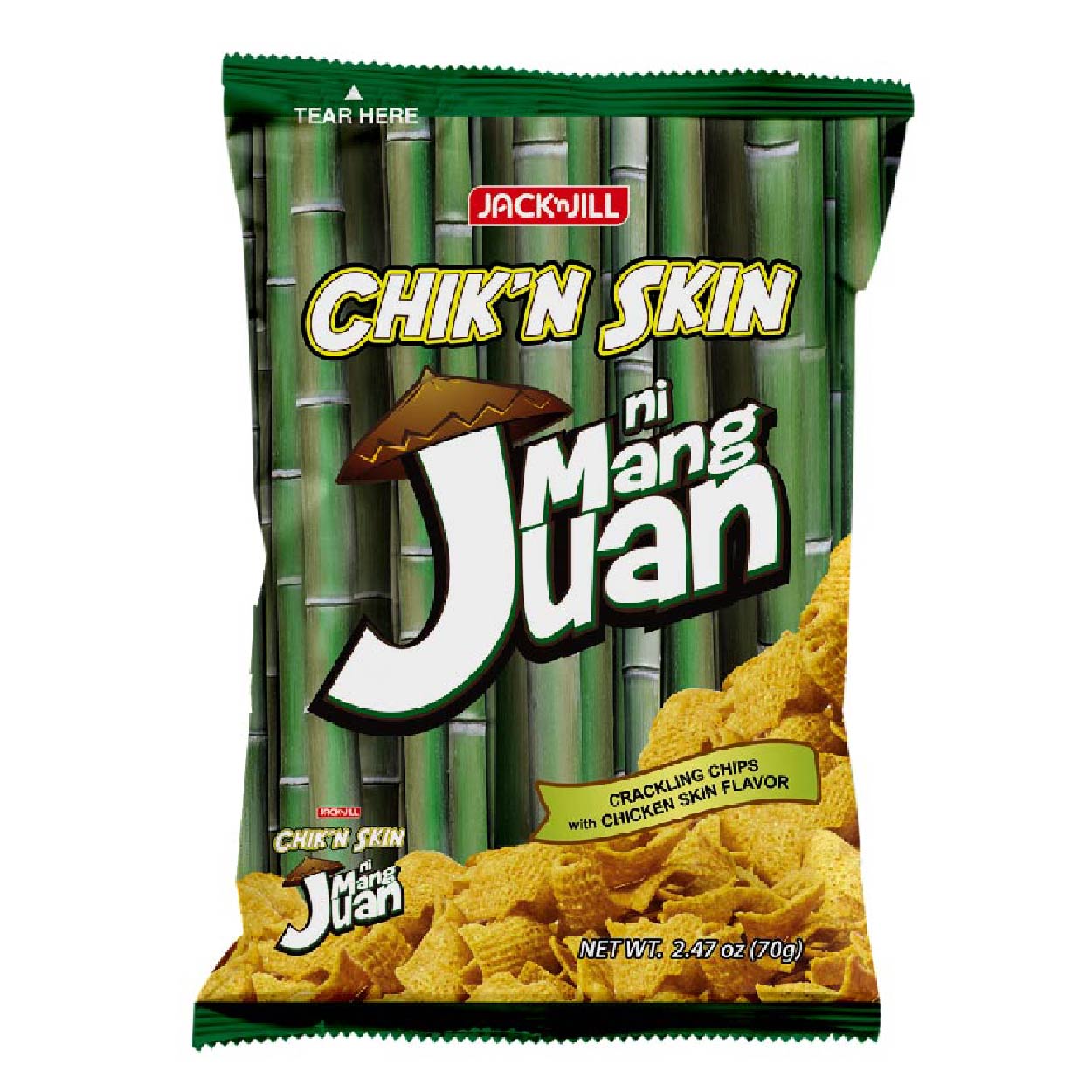 Jack n Jill Chik'n Skin Ni Mang Juan 70g