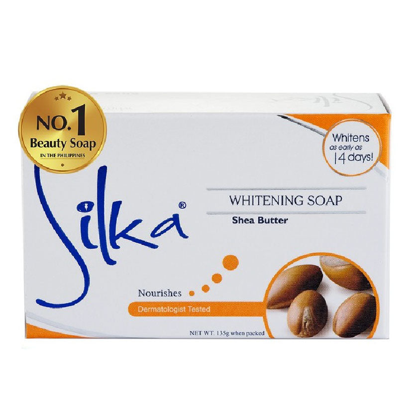 Silka Whitening Soap Shea Butter 135g